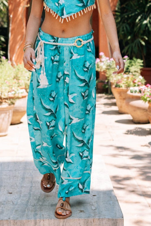 Beachtime Pants in Tuyour Print
