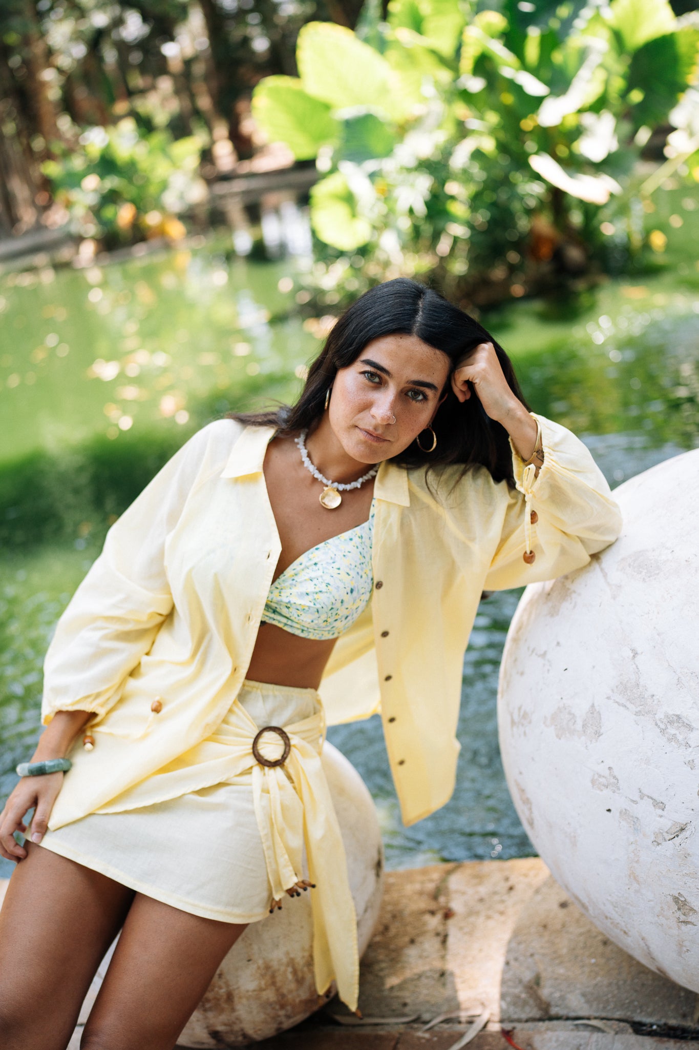 Nura Skirt In Yellow