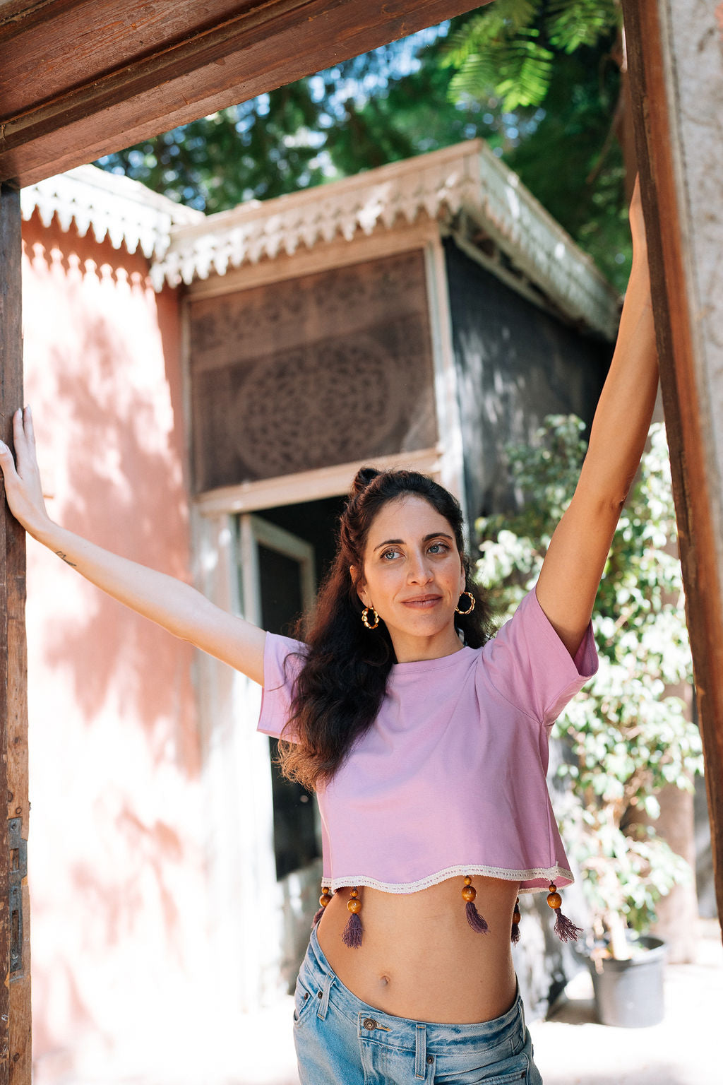 Zahret Toot Cropped Tee