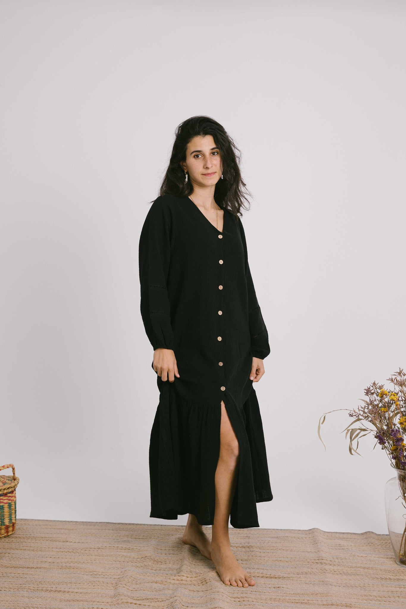 Ekadolli Dress in Black