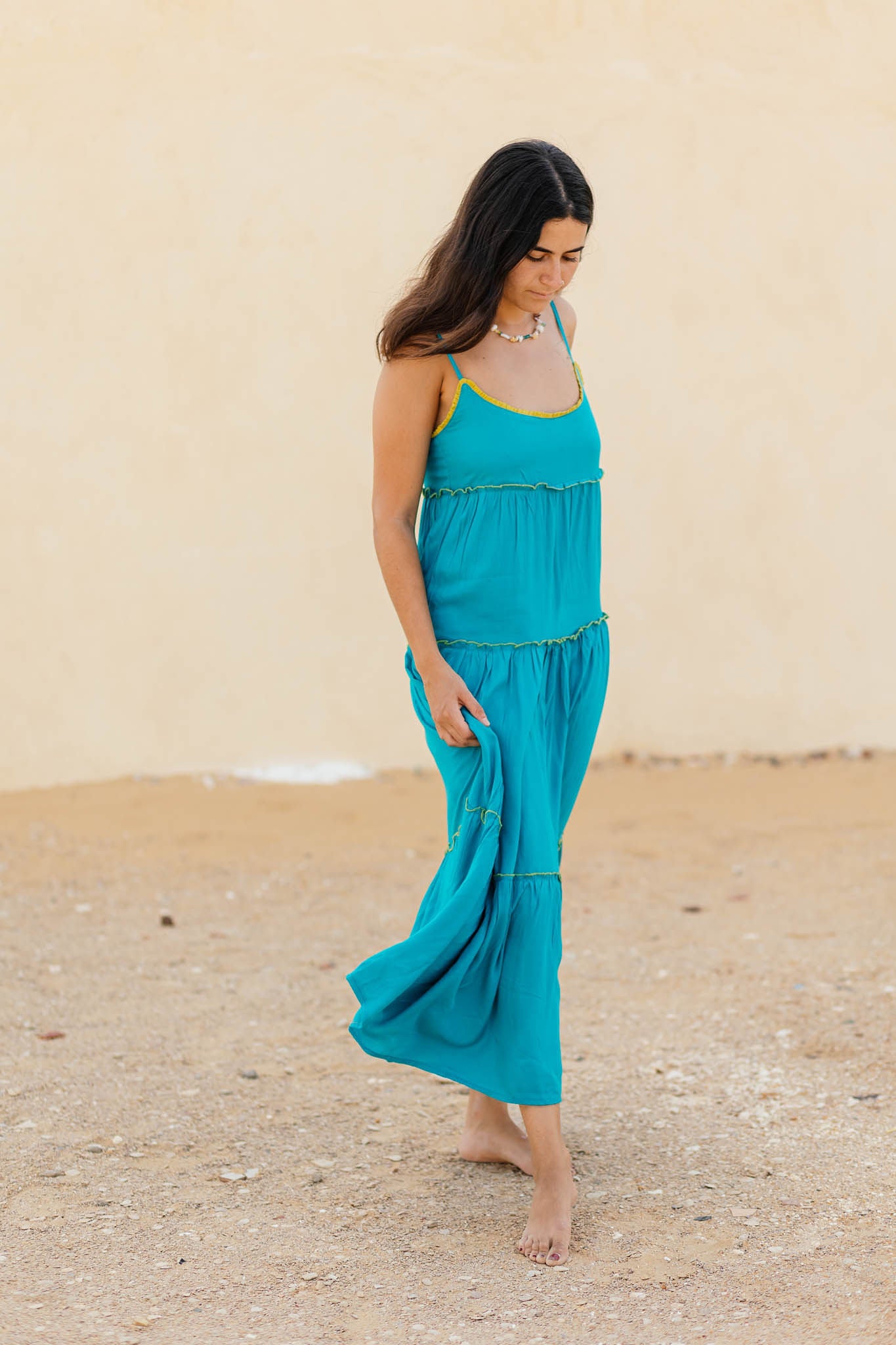 Strappy Turquoise Green