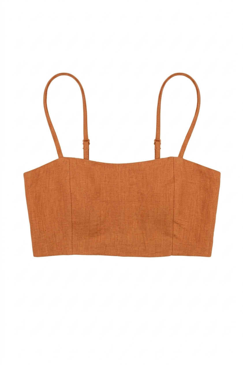 Ana Tamamre Top in Tangerine