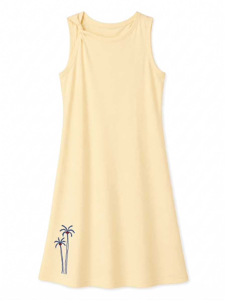 Cairo Dress in Nakhla Yellow