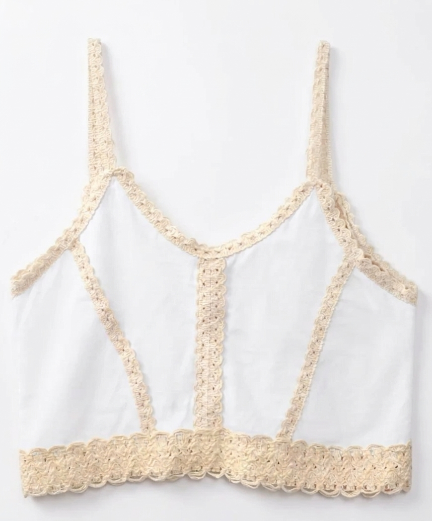 Seaside Cami Top in White