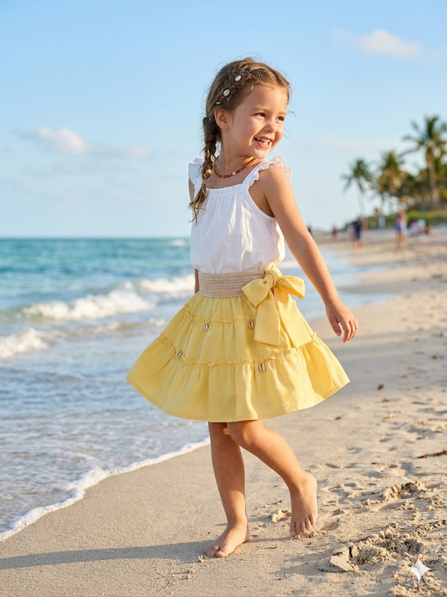 Little Sunshine Gypsy Skirt