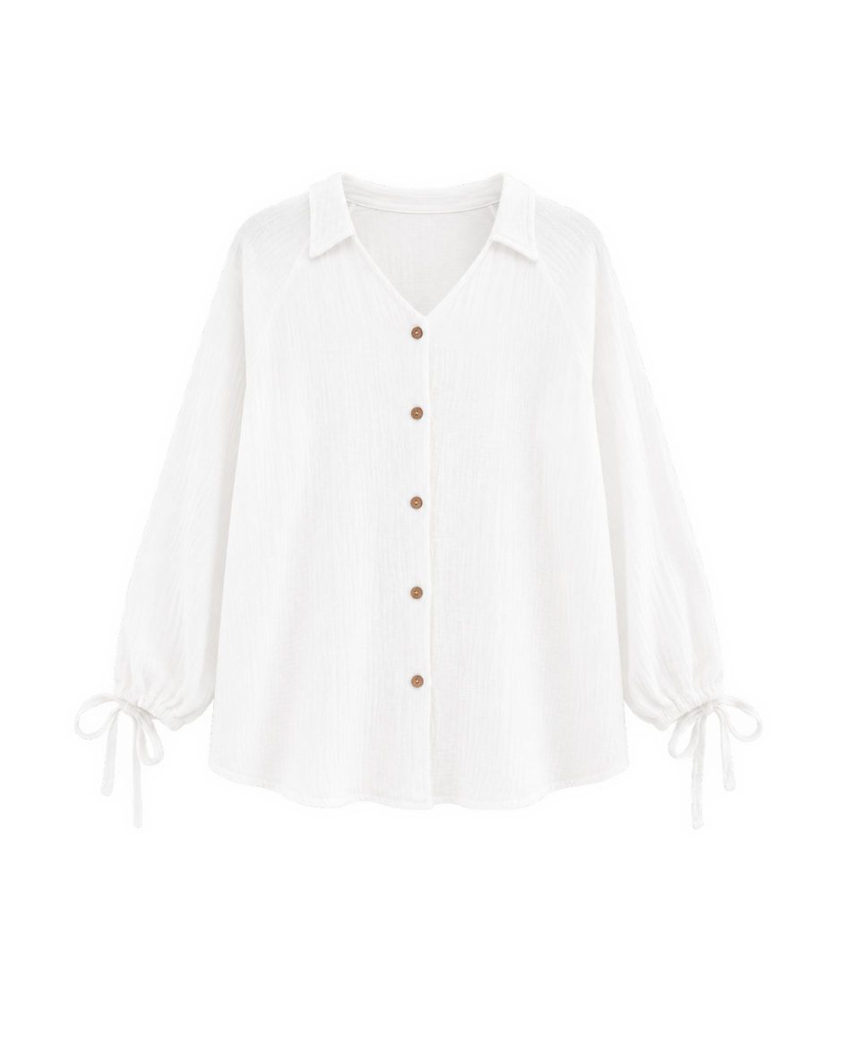 The Aziza Crinkle Shirt