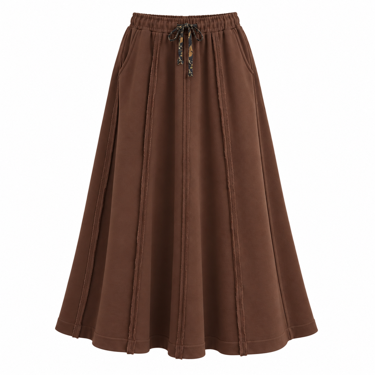 Al Wadi Skirt In Brown