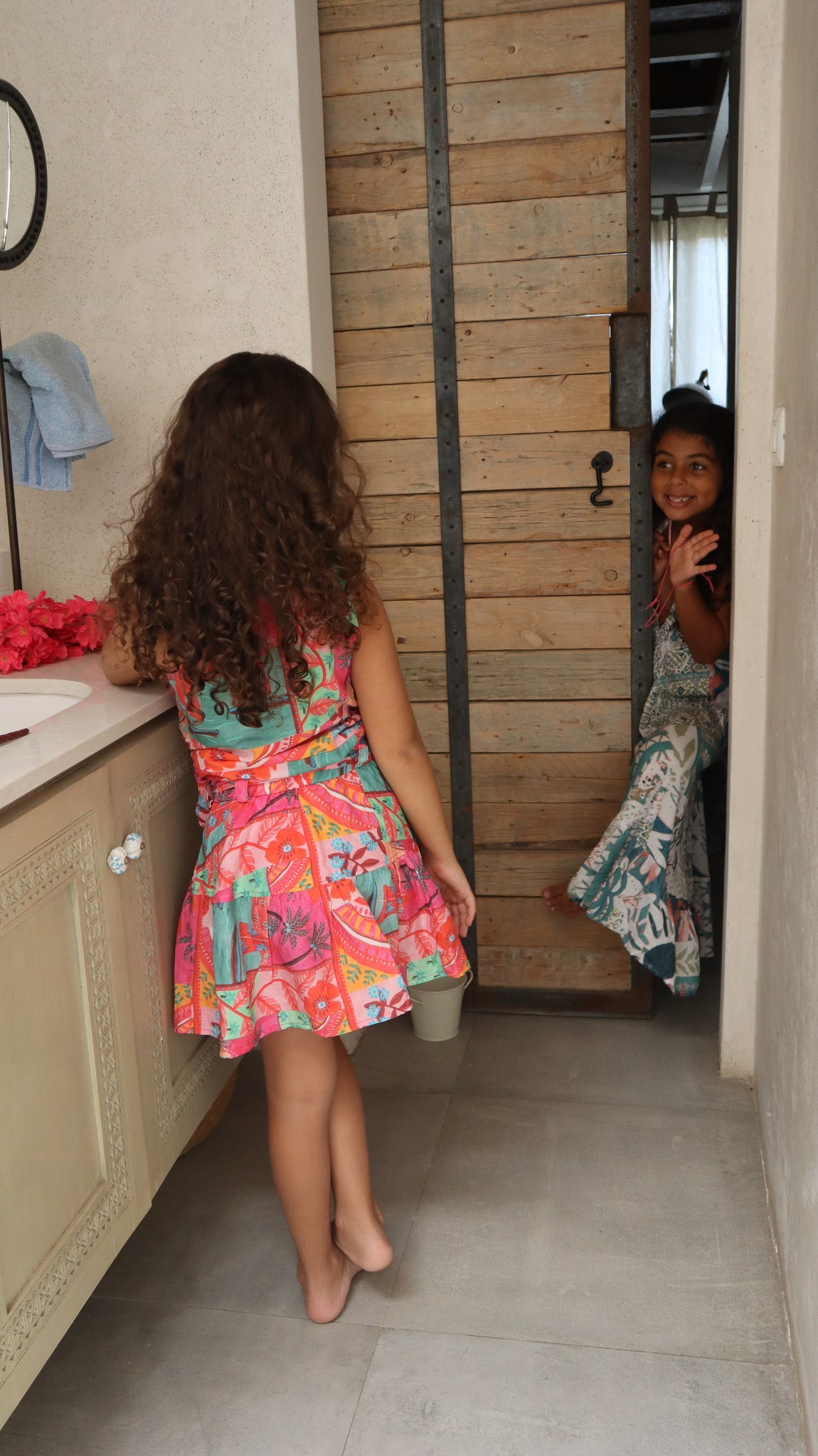 Little Swirlin Knot Skirt In Roeqiya