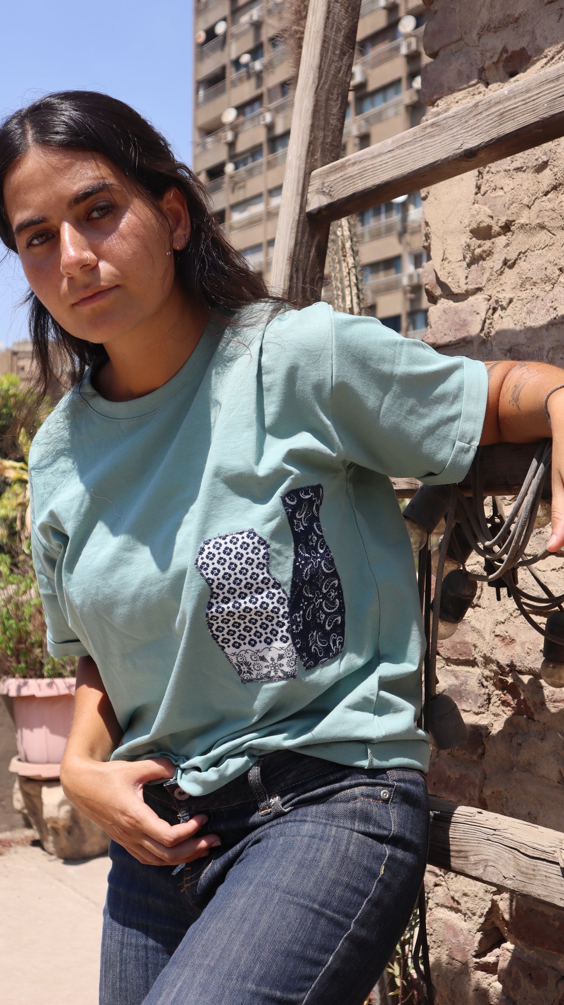Tunis Village Mint Tshirt