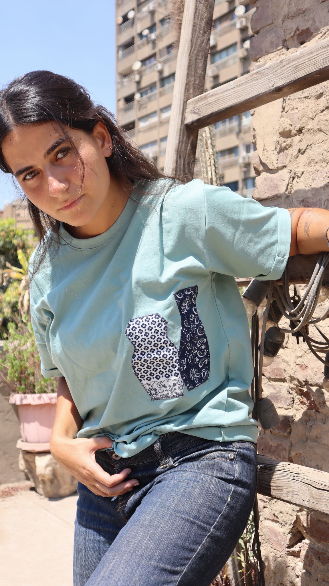 Tunis Village Mint Tshirt