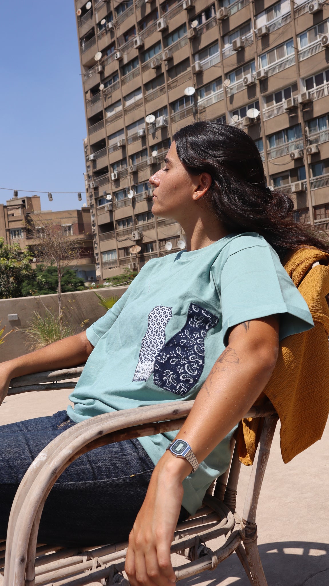 Tunis Village Mint Tshirt