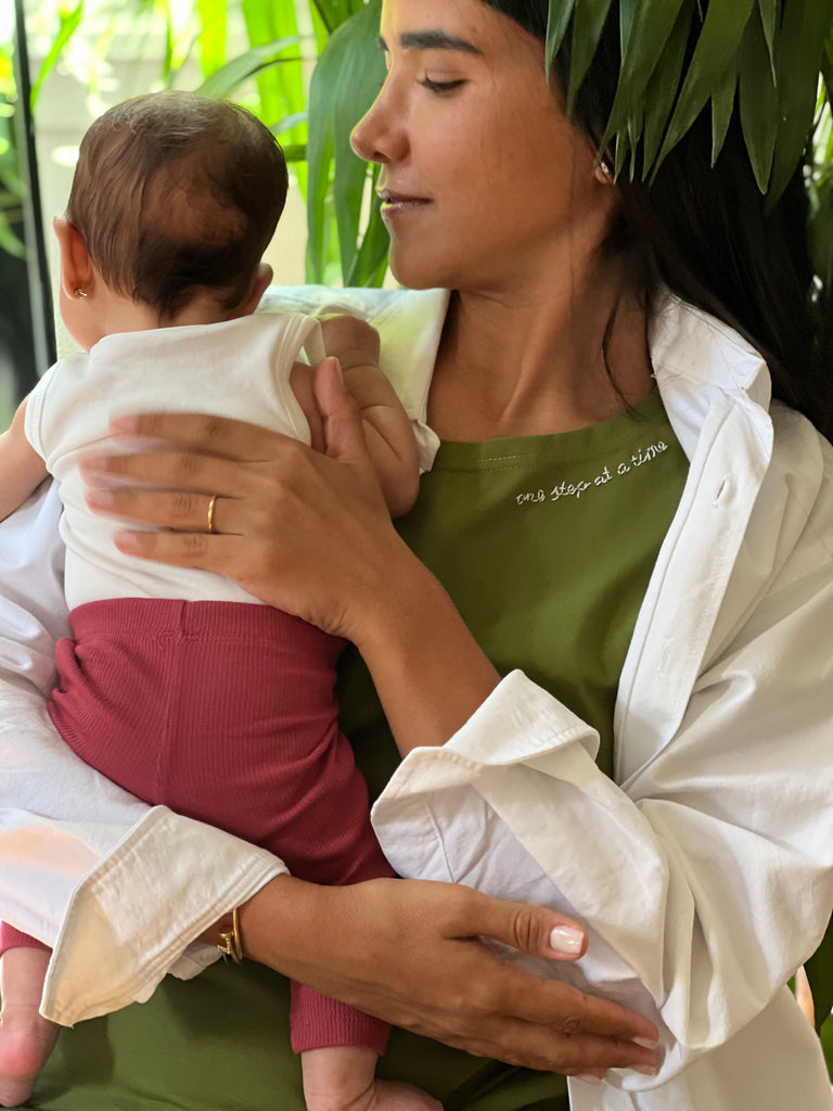 The Love & Nurture Dress in Olive