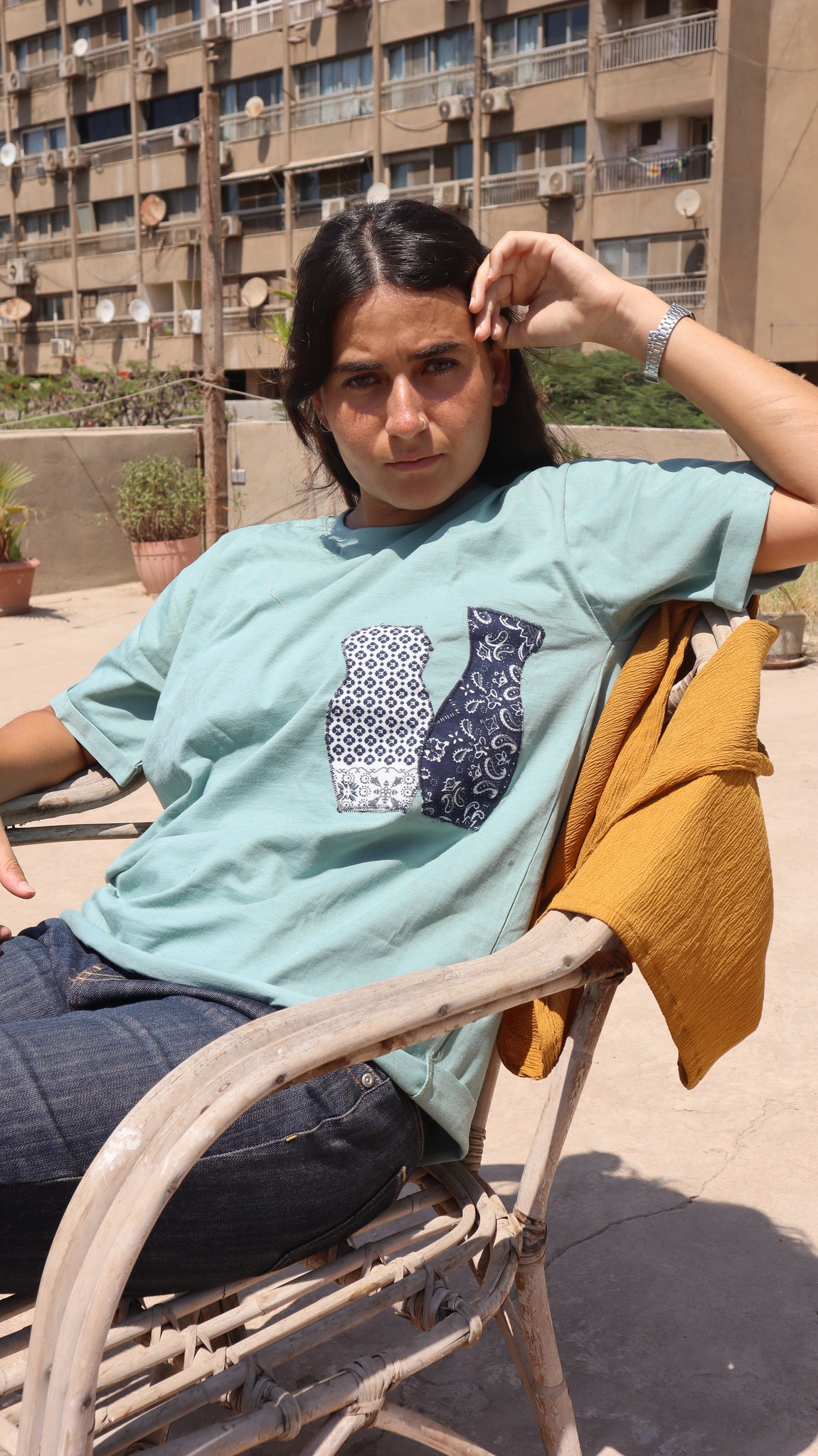 Tunis Village Mint Tshirt