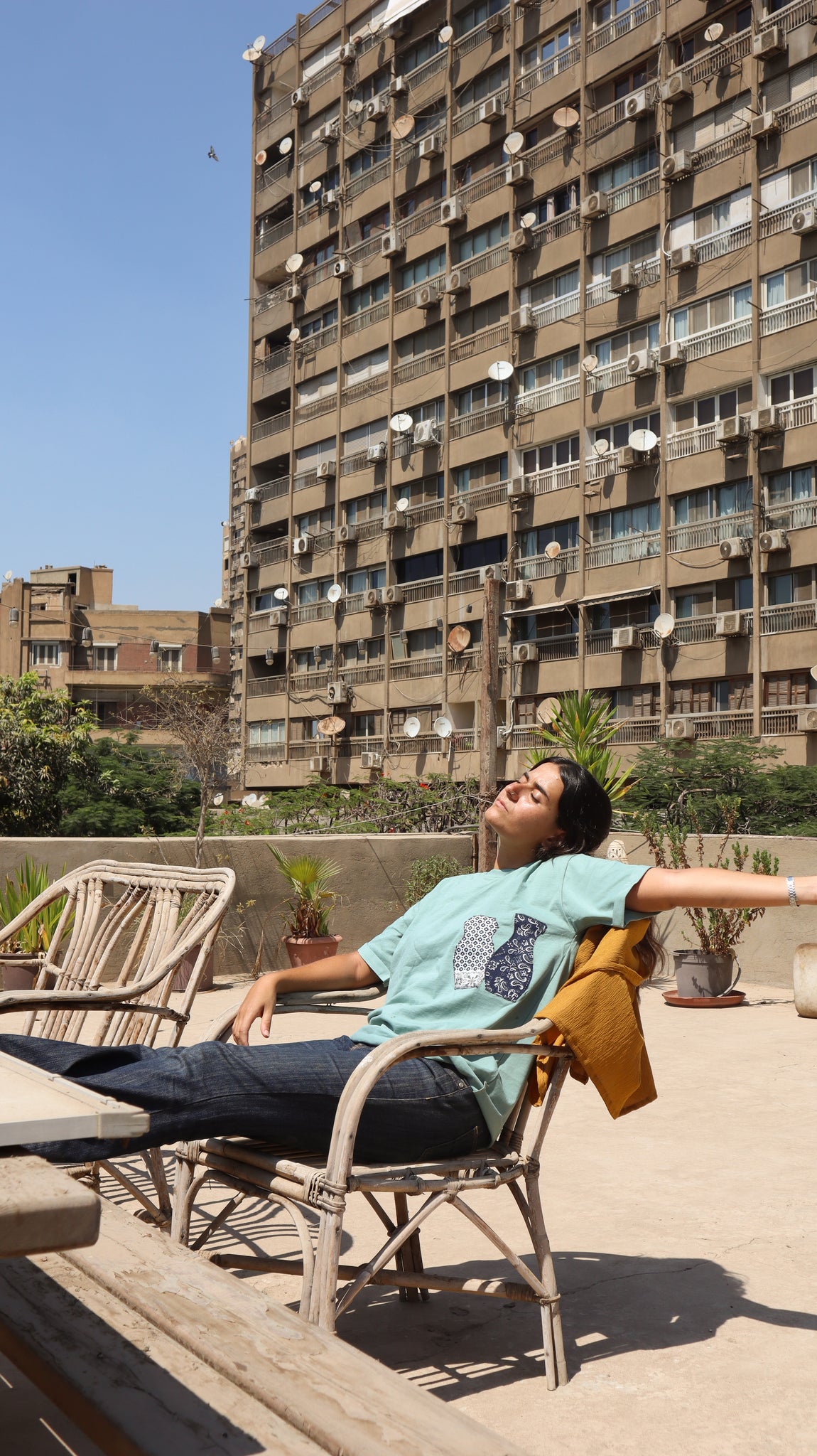 Tunis Village Mint Tshirt