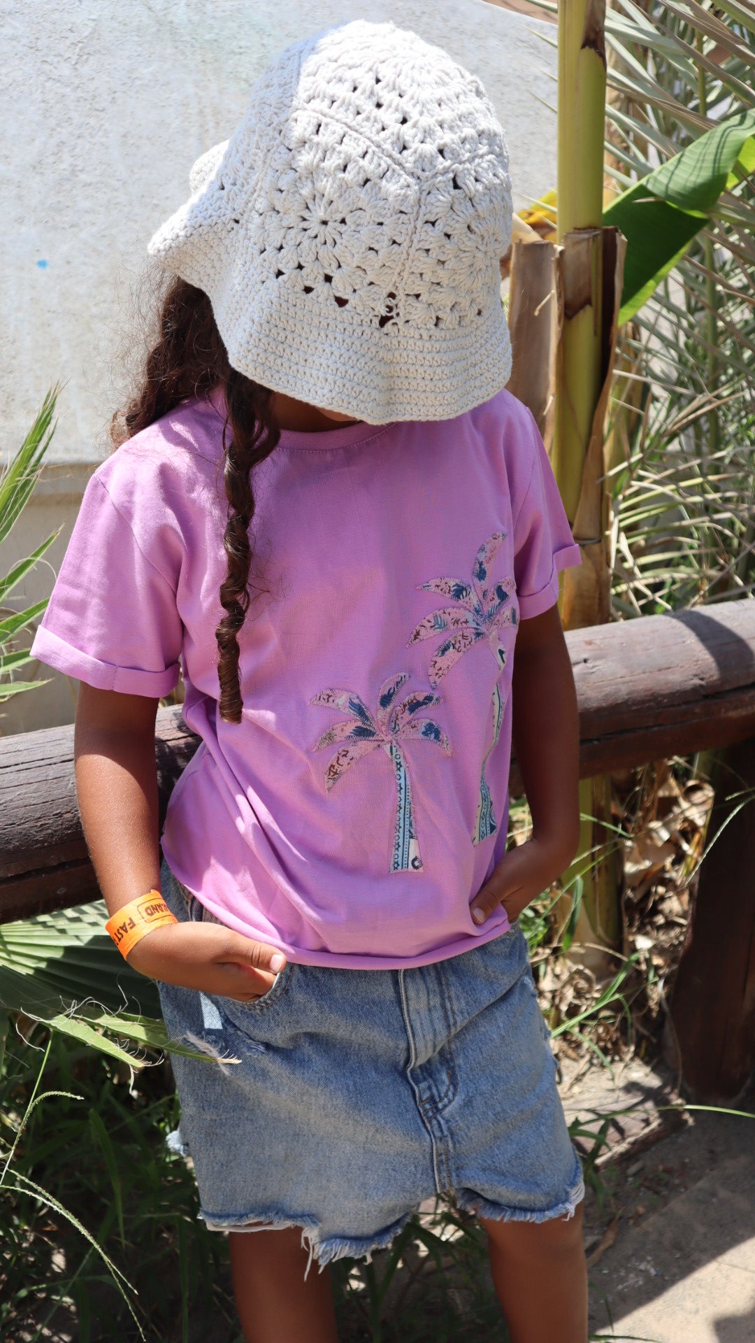 Little Nakhili Lavender Tshirt
