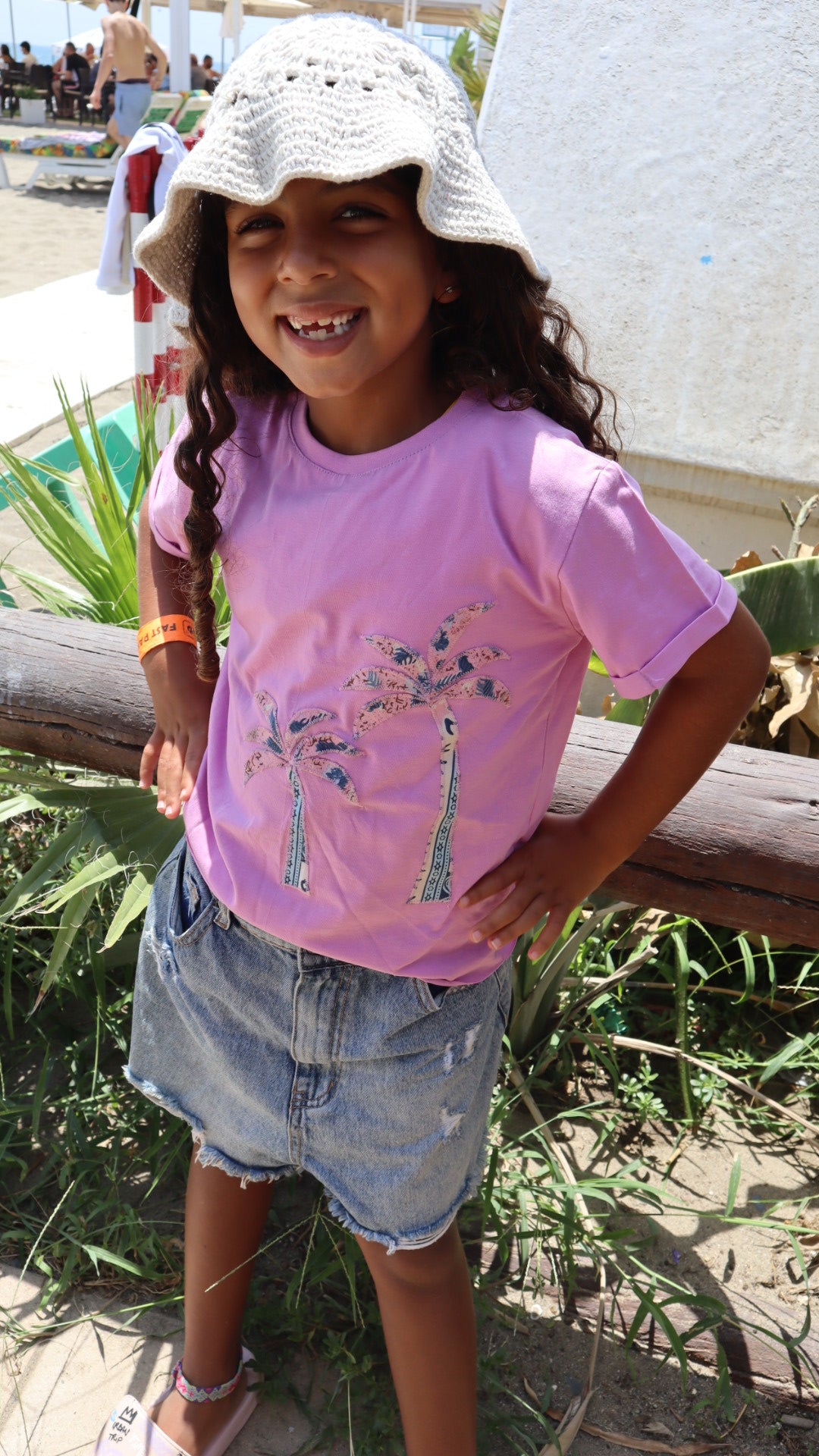 Little Nakhili Lavender Tshirt