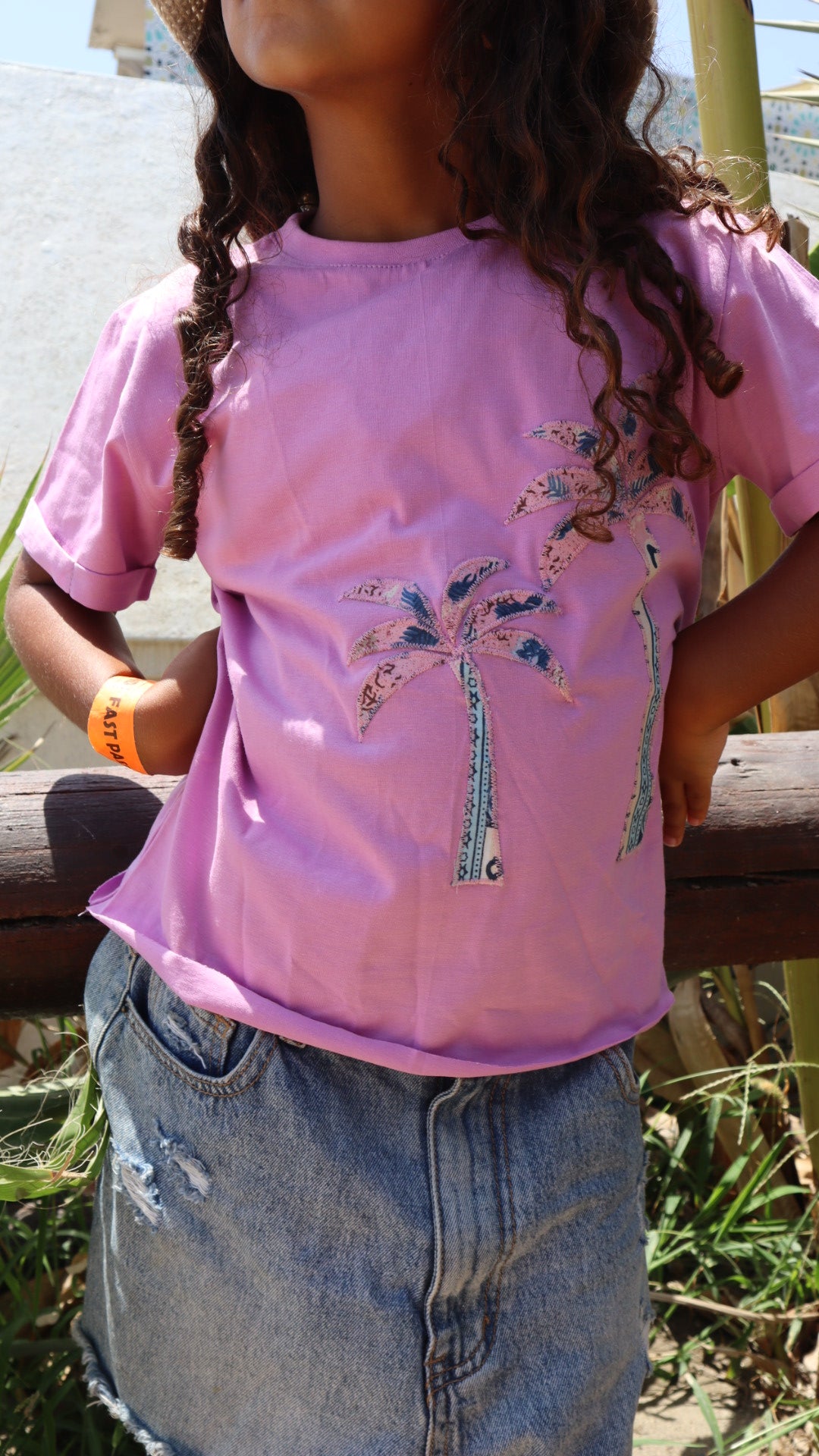 Little Nakhili Lavender Tshirt