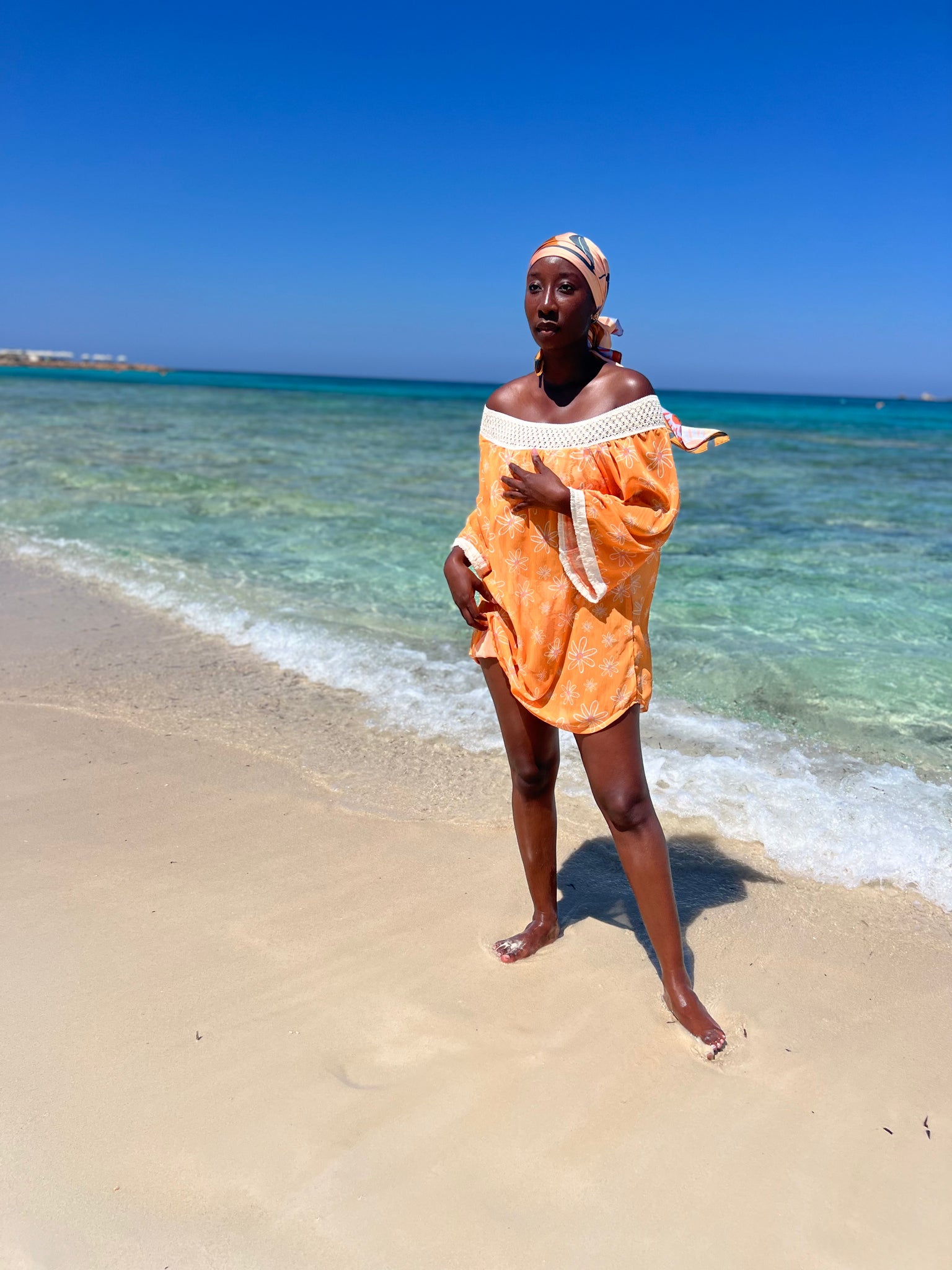 Flirty Orange Blooms