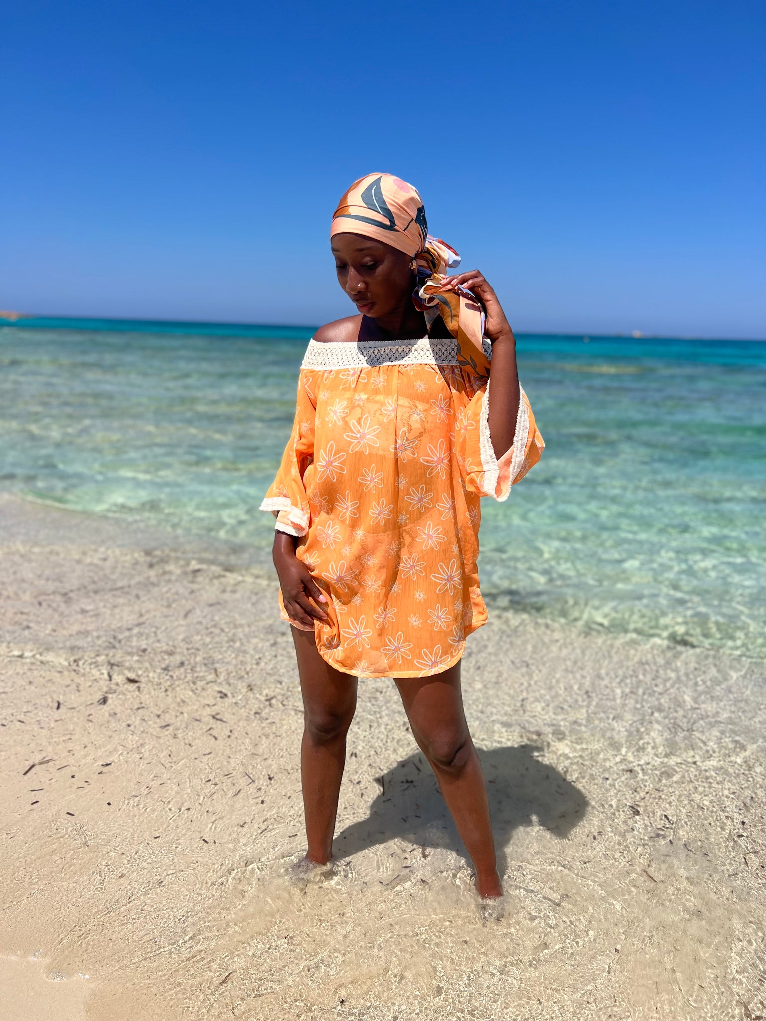 Flirty Orange Blooms