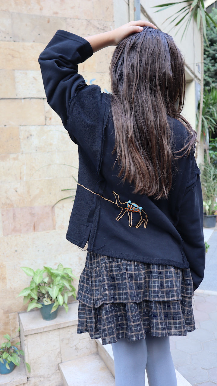 Little Giza Sweater in Black