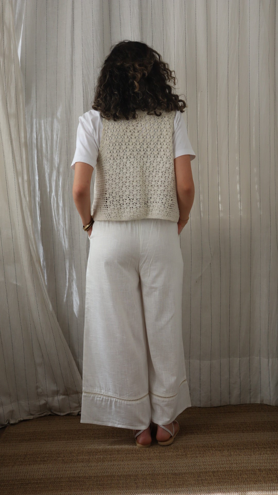 Beachtime Pants in Cream