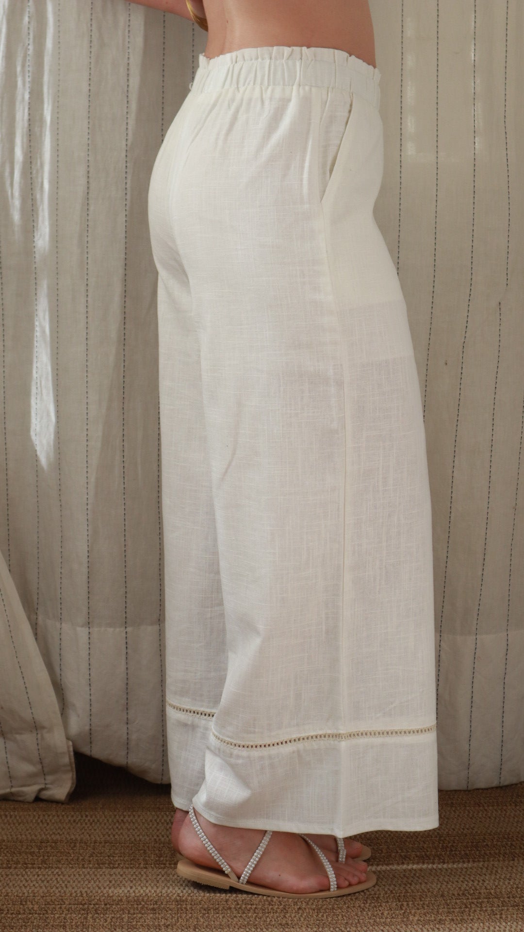 Beachtime Pants in Cream