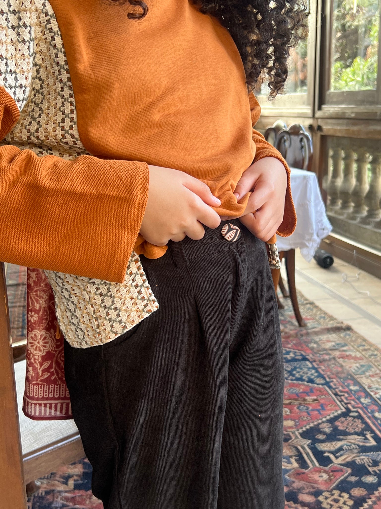 Little Nomad Cord in Black