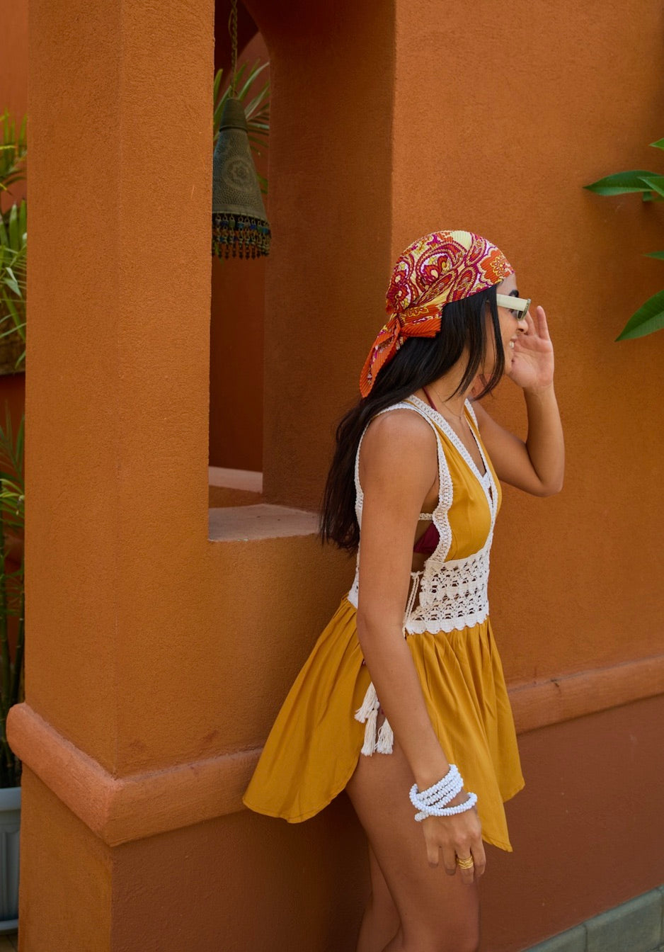 ⁠⁠Sweetpea Dress in Honey