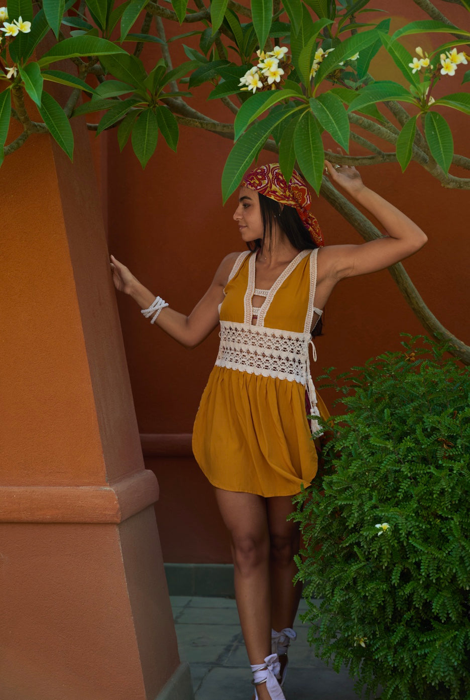 ⁠⁠Sweetpea Dress in Honey