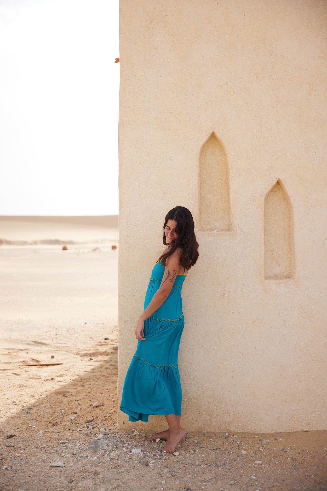 Strappy Turquoise Green