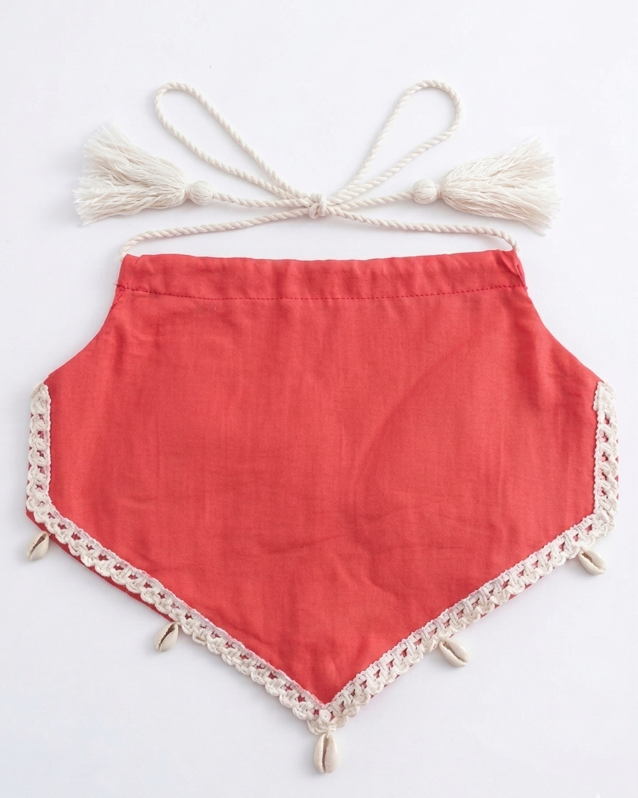 Little Shelly Halter Top Pink