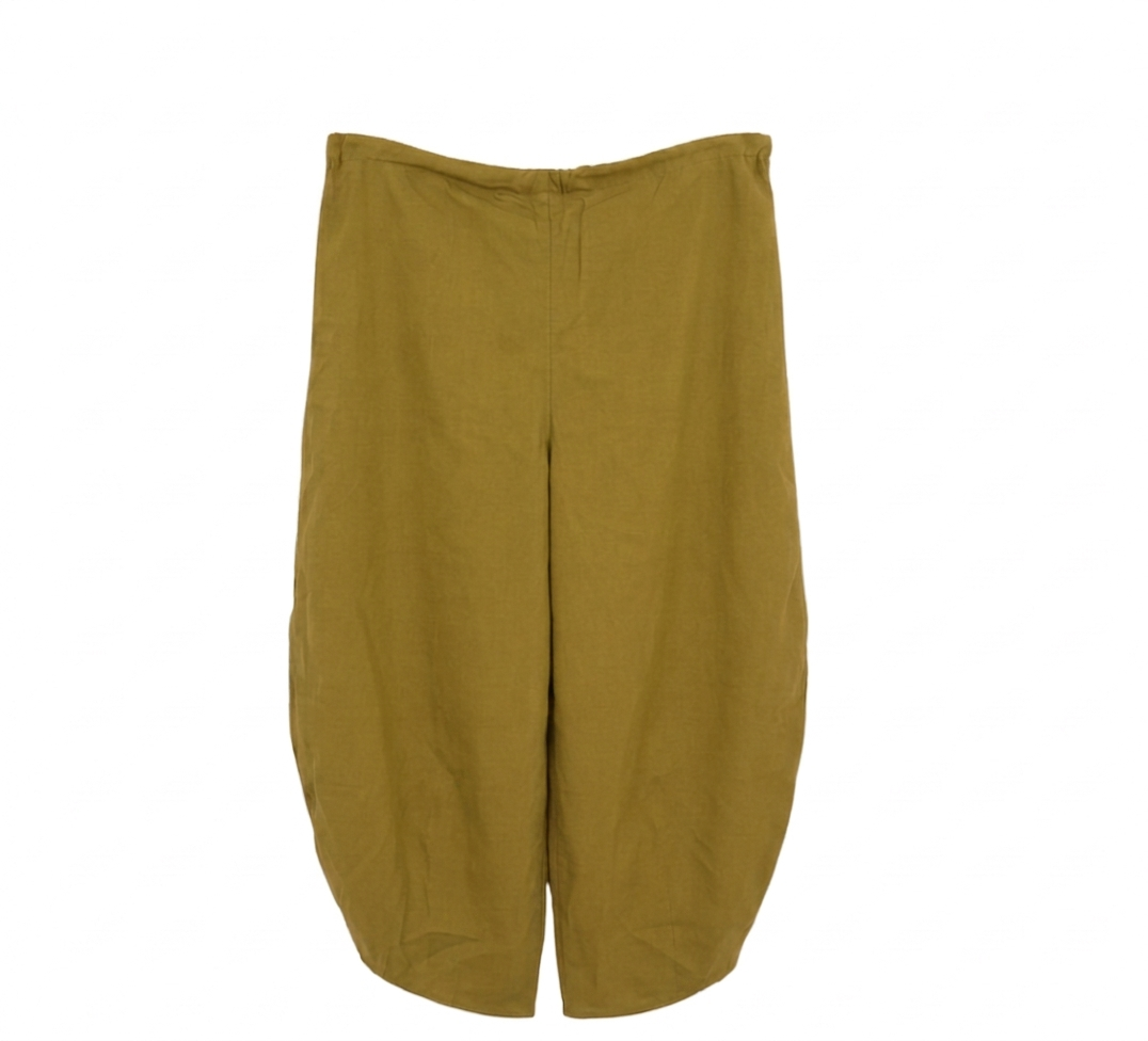 Little Shelly Slits of Air Pants Apple Green