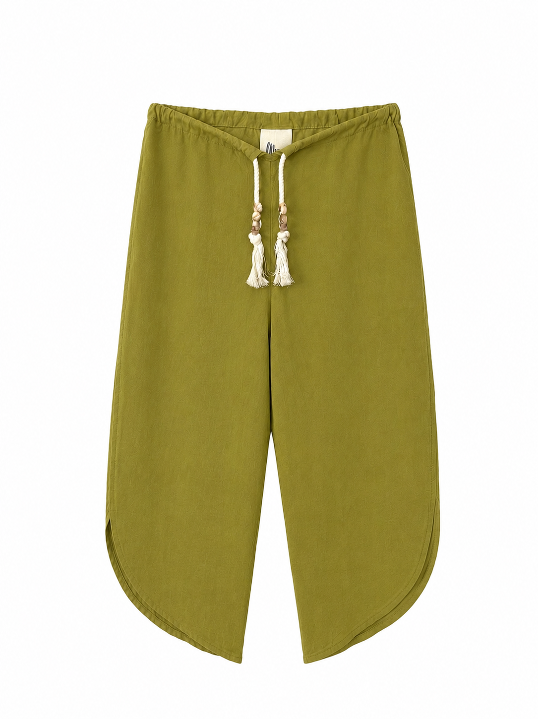 Little Shelly Slits of Air Pants Apple Green