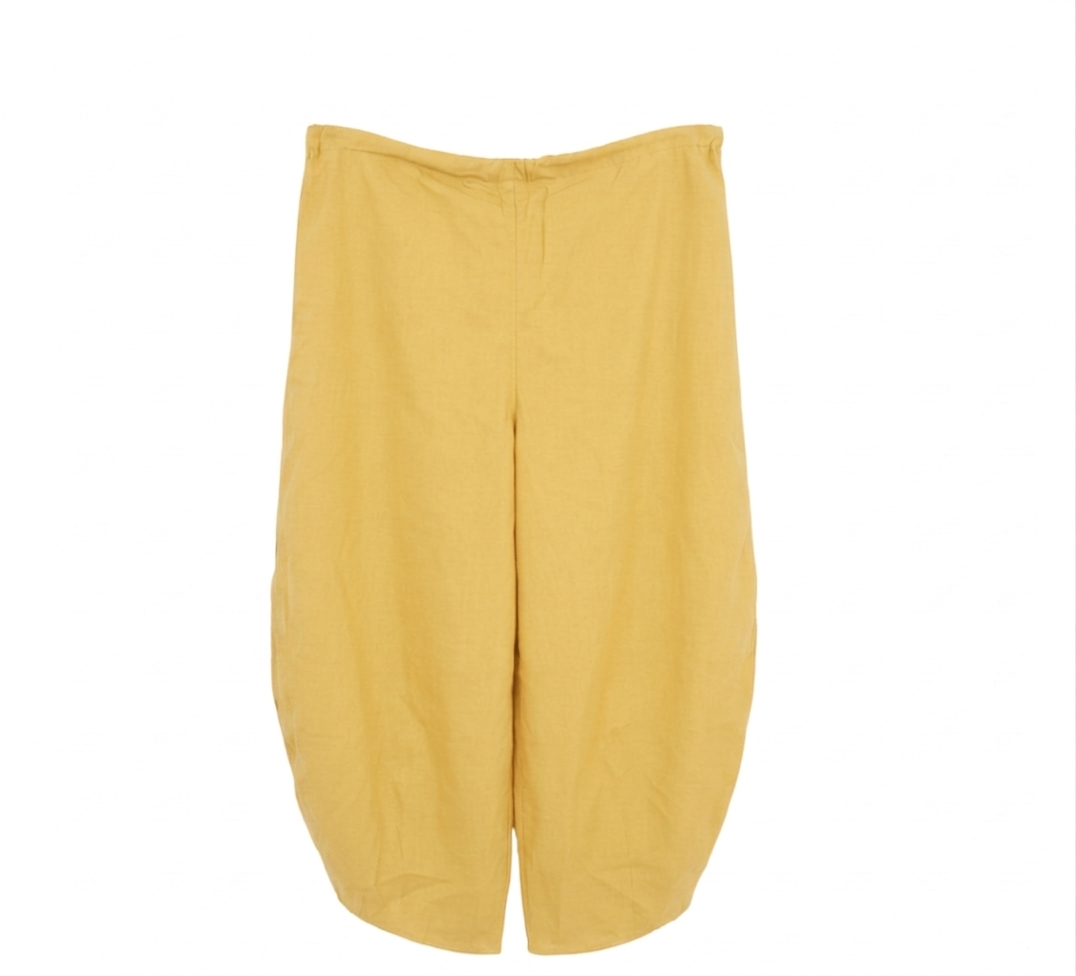 Little Shelly Slits of Air Pants yellow