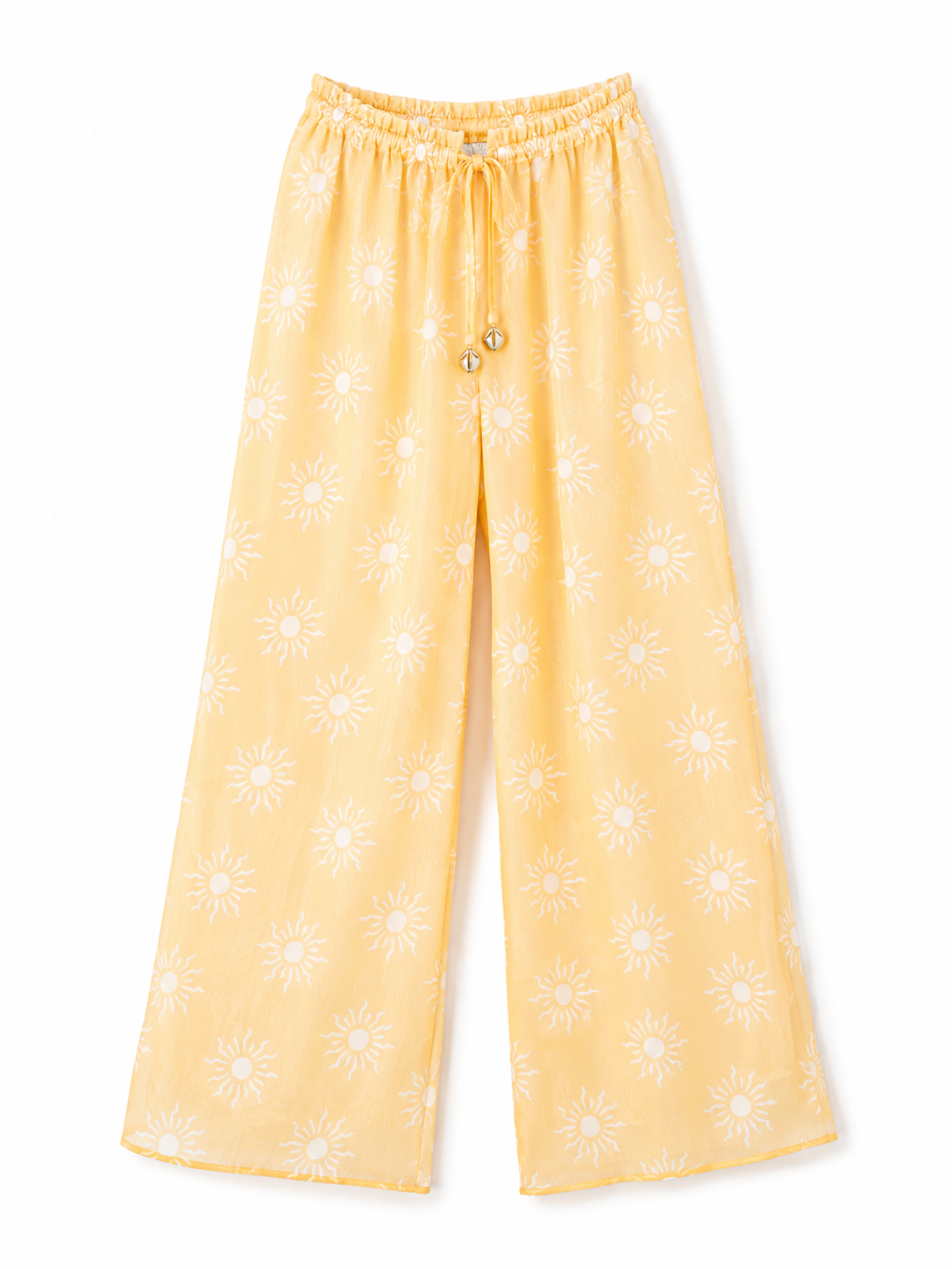 Lucky Lola Chiffon Pants in Shams