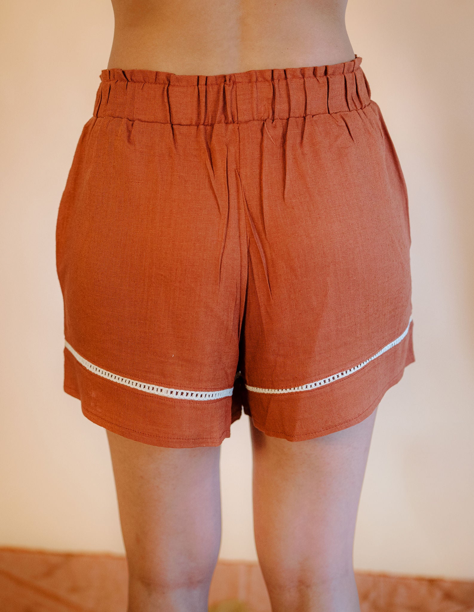 The Aziza Linen Short In Havan