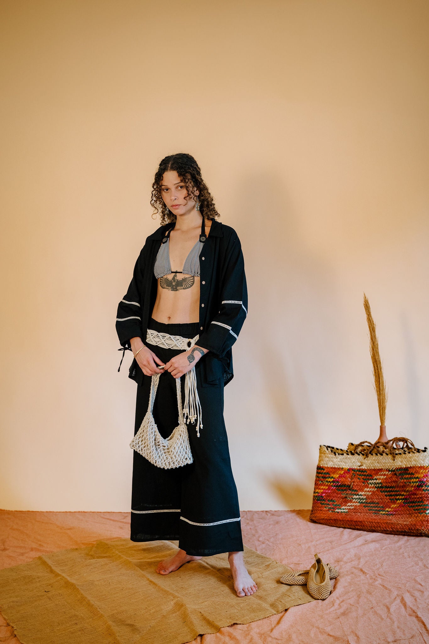 Beachtime Pants in Black