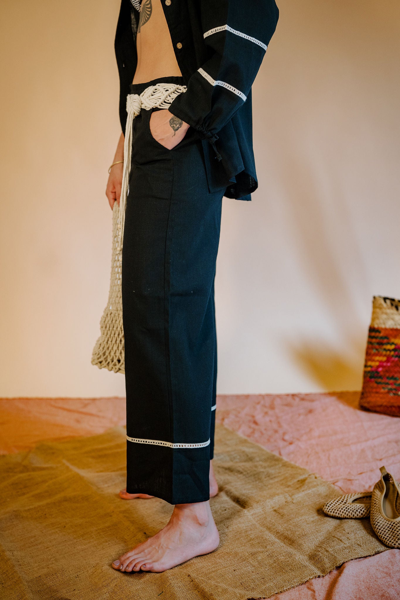 Beachtime Pants in Black