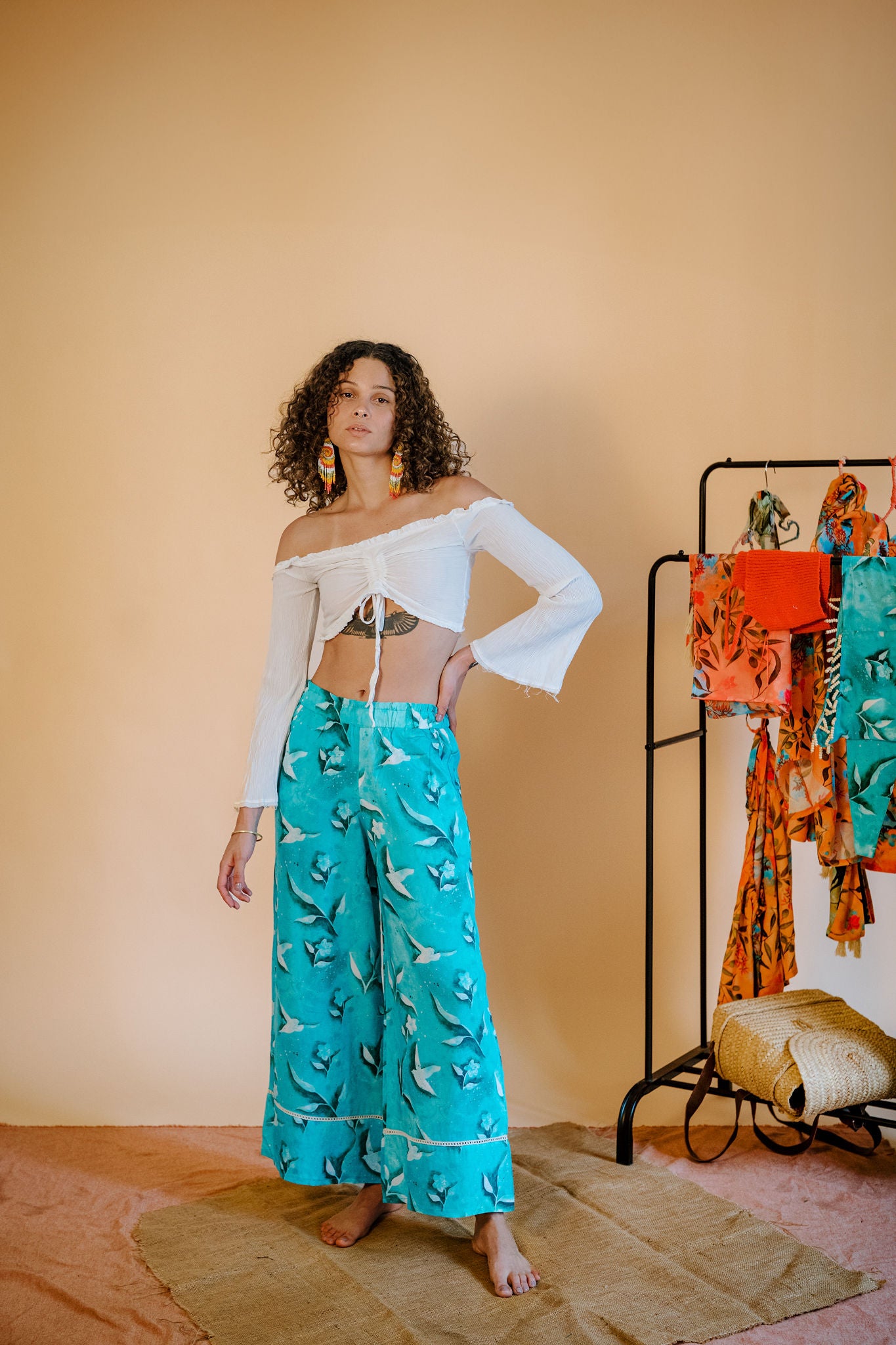 Beachtime Pants in Tuyour Print