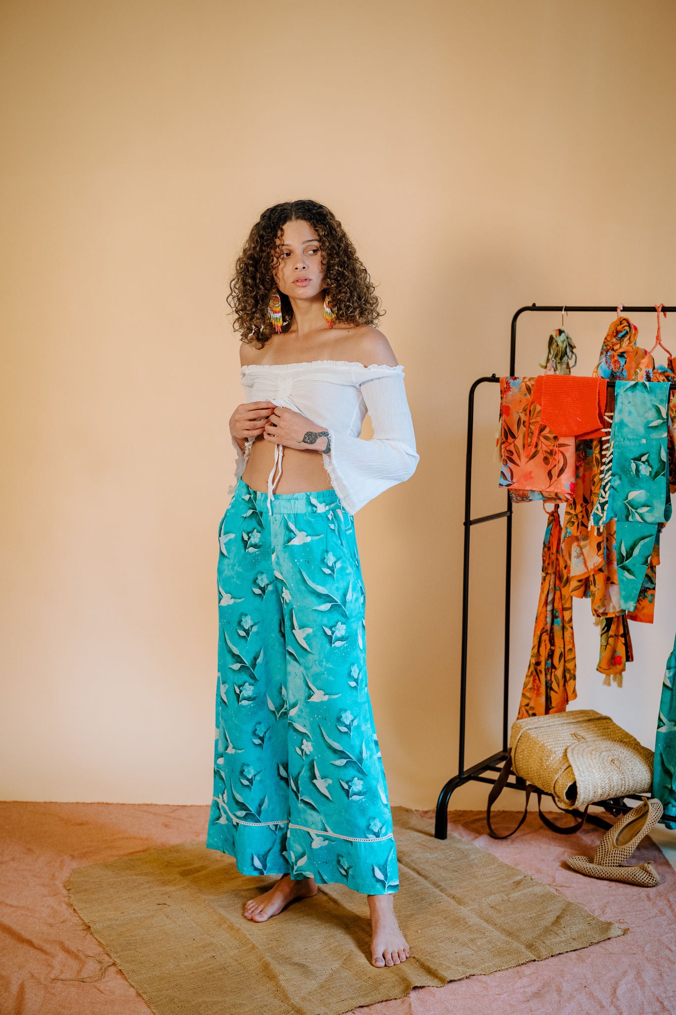 Beachtime Pants in Tuyour Print
