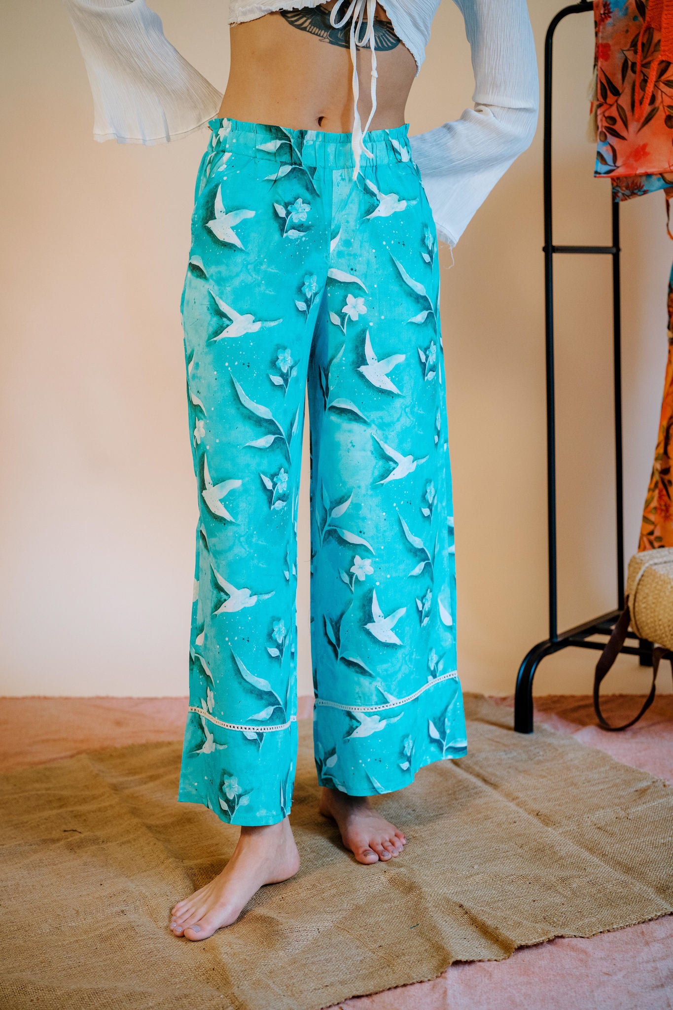 Beachtime Pants in Tuyour Print