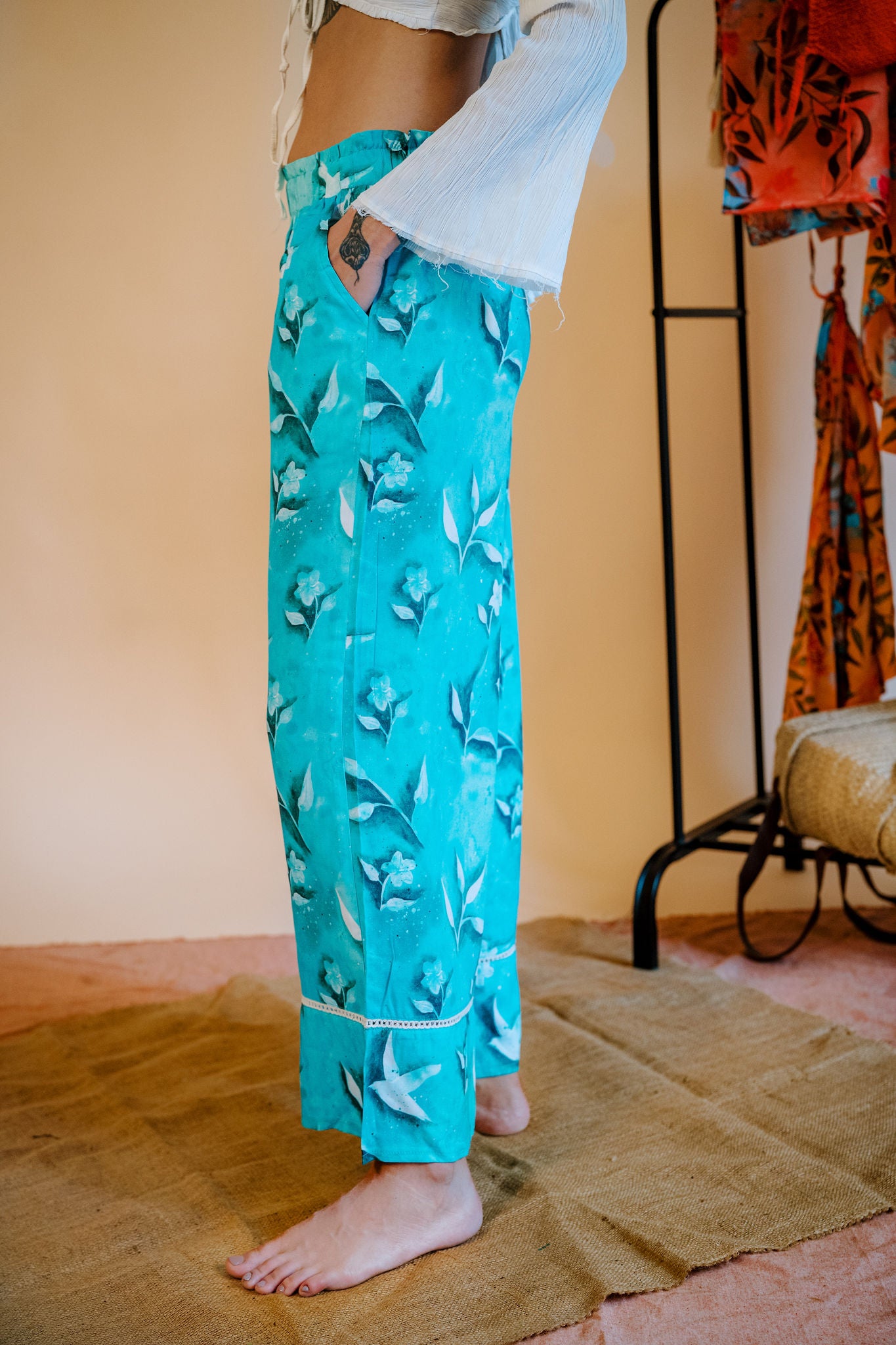 Beachtime Pants in Tuyour Print