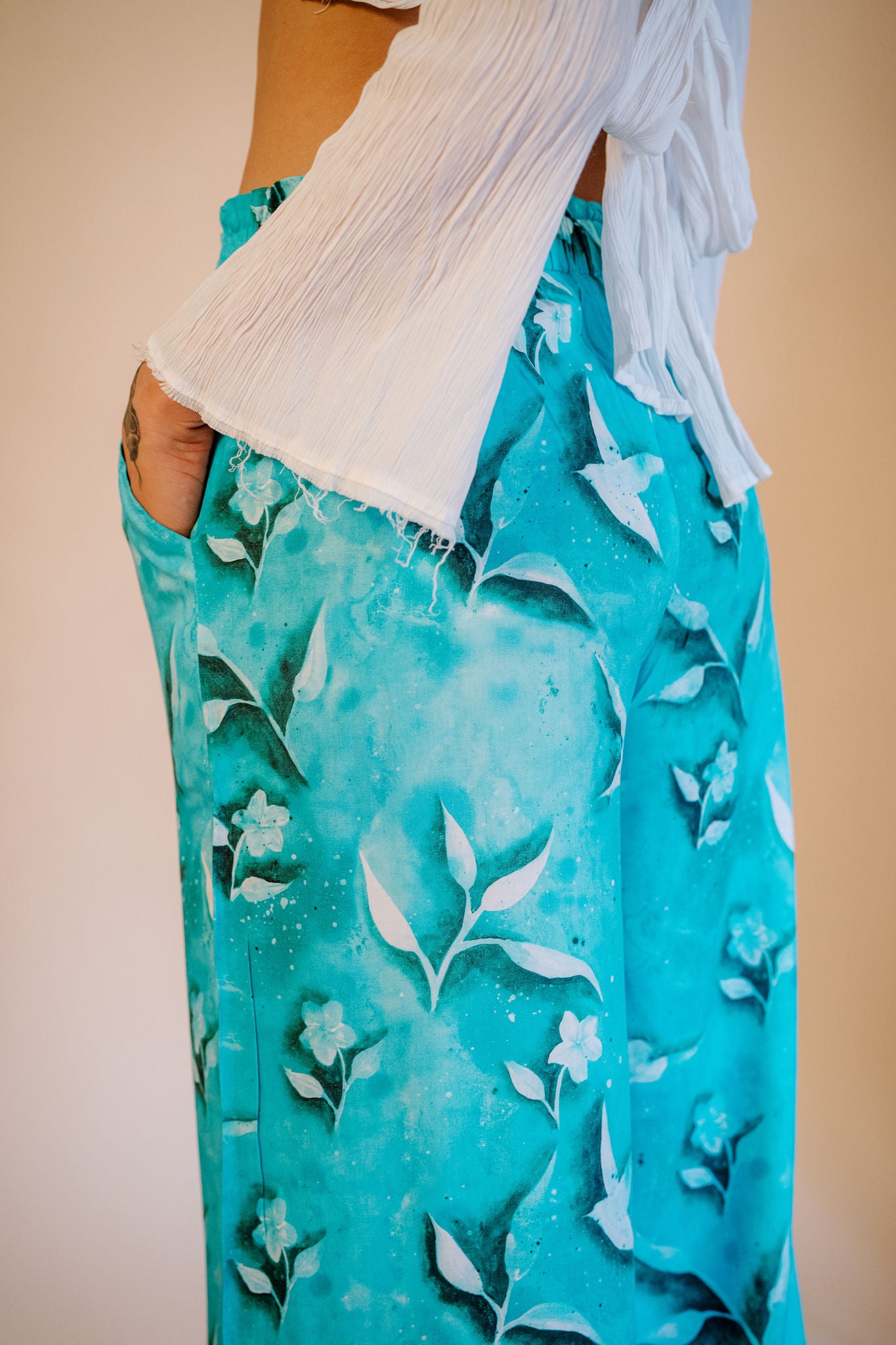 Beachtime Pants in Tuyour Print