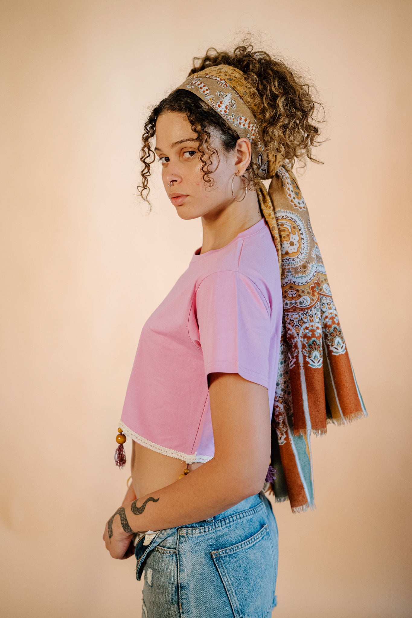 Zahret Toot Cropped Tee