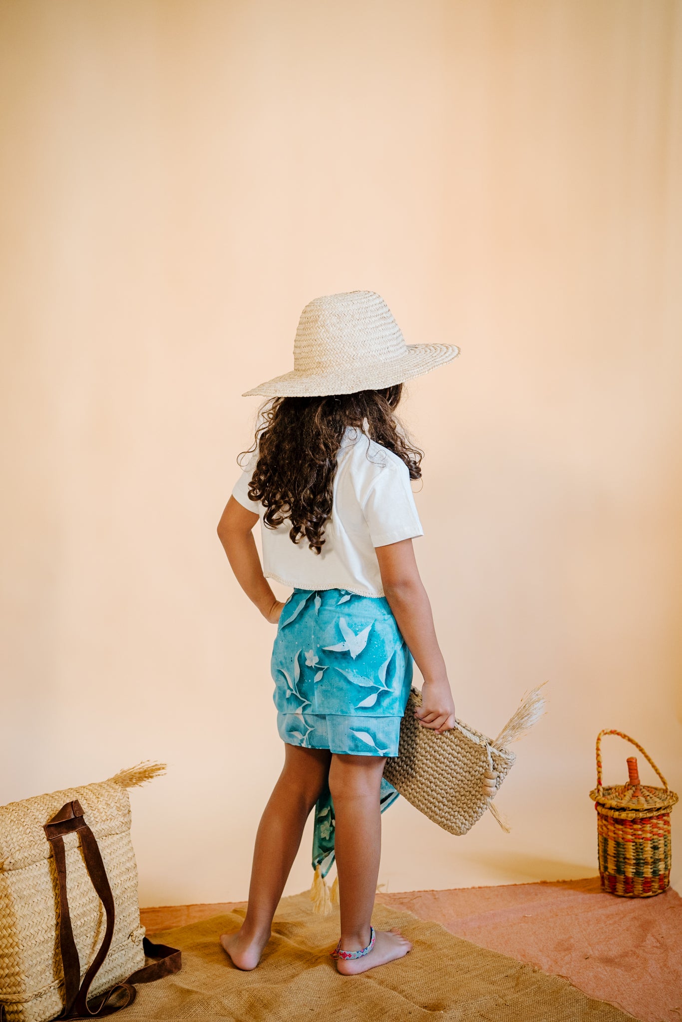 Little Sandy Shore Cropped Tee