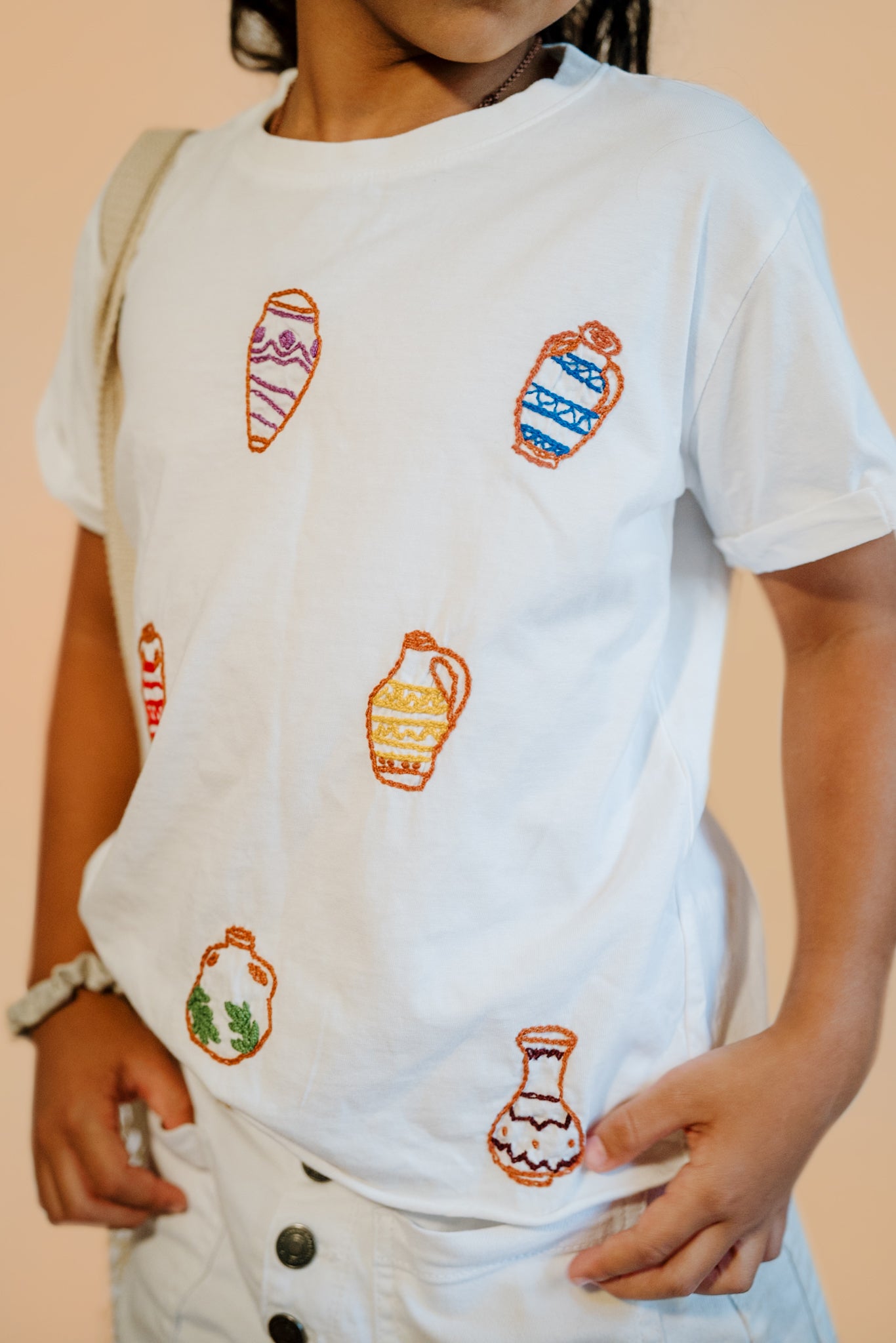 Little Olal White Tshirt