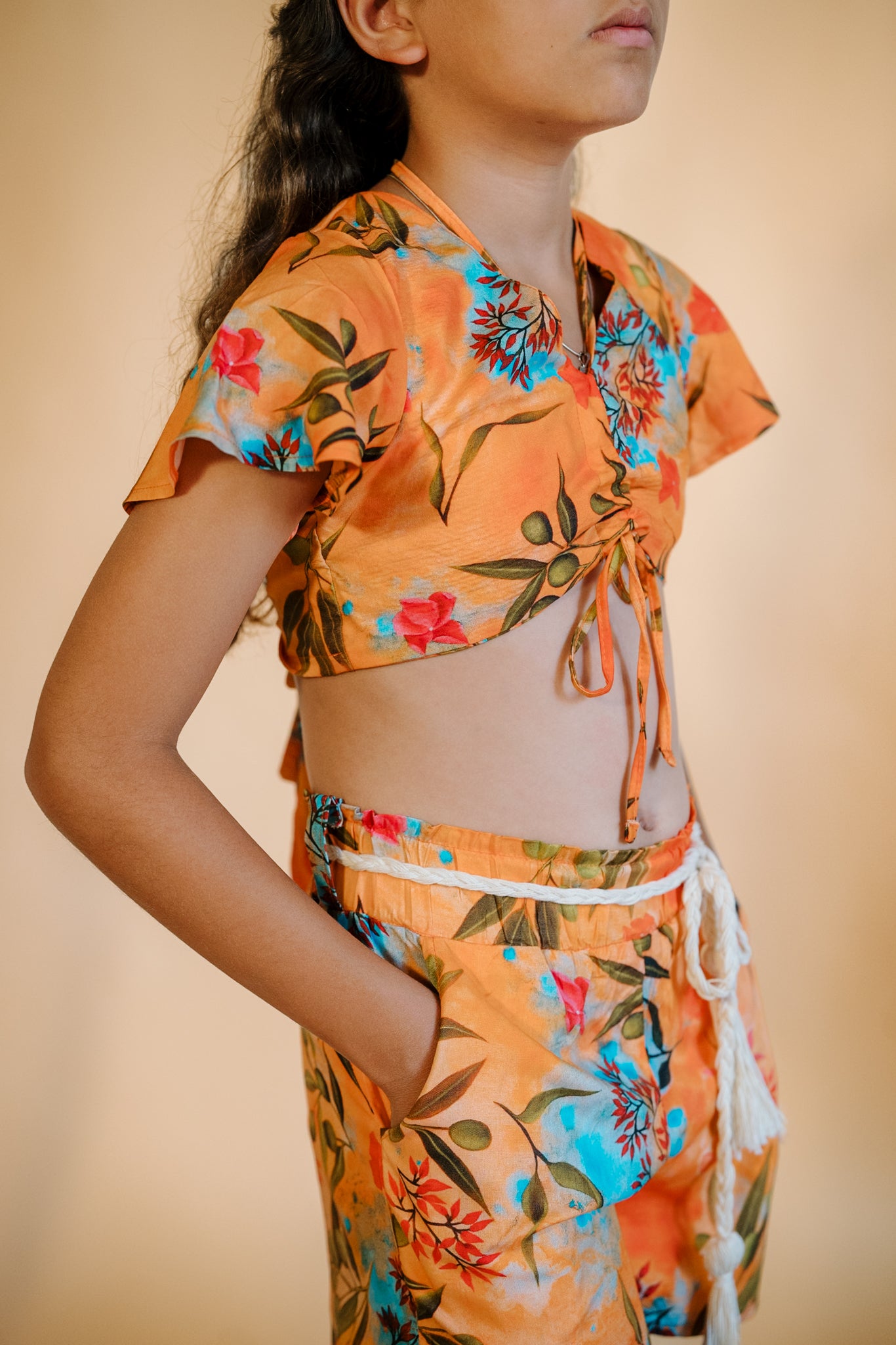 Little Midsummer Shorts in Zaytuna Print