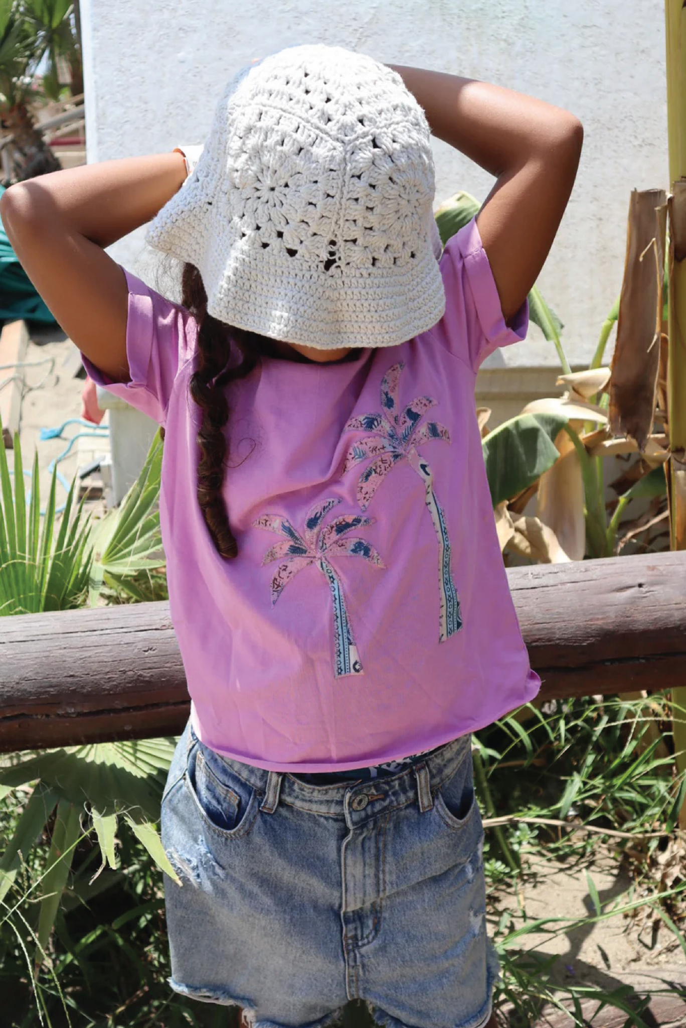 Little Nakhili Lavender Tshirt