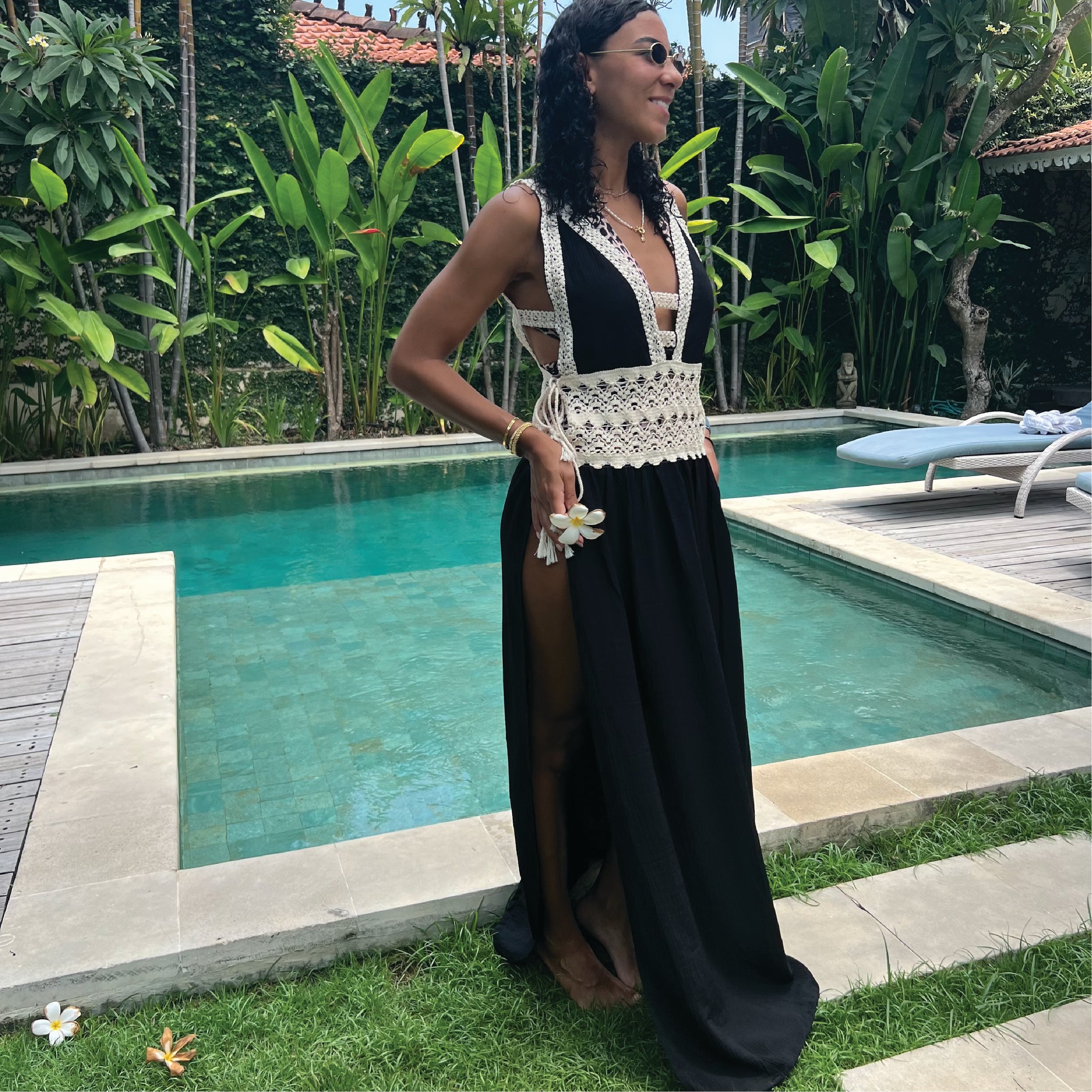 Sweetheart Dress Black