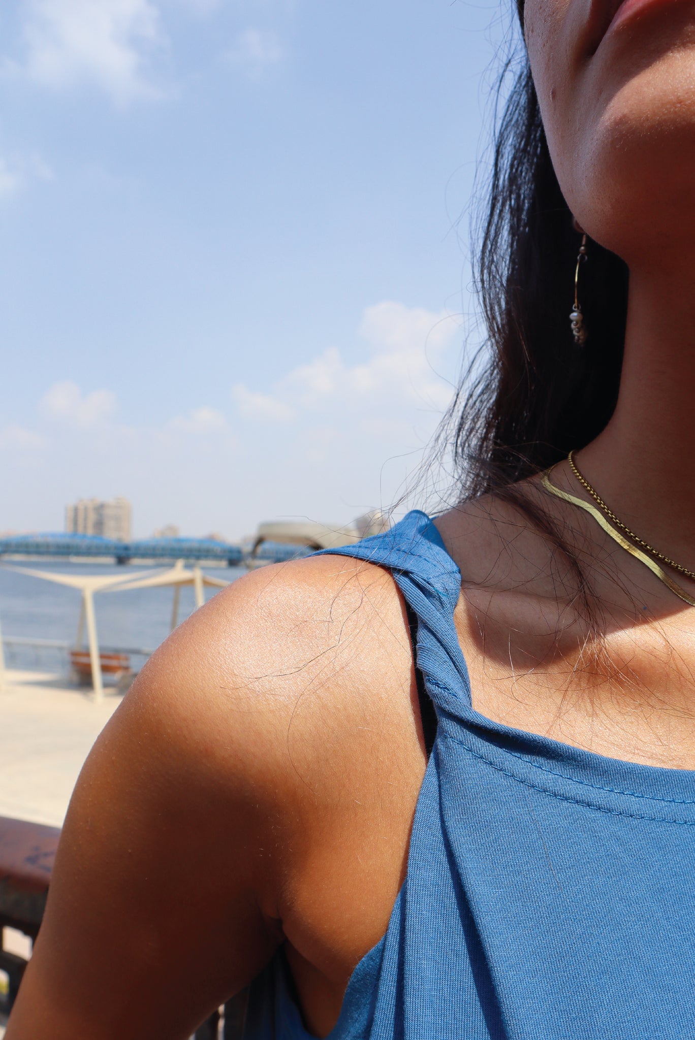 Cairo Dress In Indigo